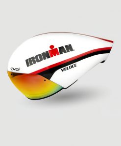 Mũ/Nón Xe Đạp Ekoi Veloce Ironman Blanc Revo Rouge Cat3