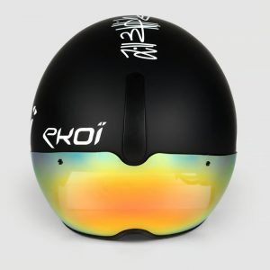 casque-chrono-ekoi-veloce-noir-mat-revo-rouge-