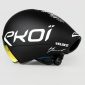 casque-chrono-ekoi-veloce-noir-mat-revo-rouge-