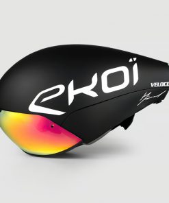 Mũ Bảo Hiểm Chrono EKOI VELOCE Mat Revo Rouge Cat3
